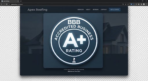 BBB Accredited A plus rating