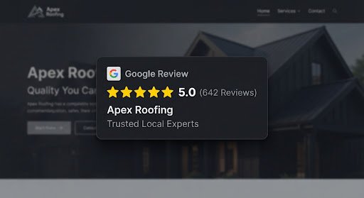 Google Reviews 5 star badge