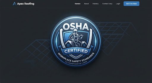 OSHA workplace safety certified logo